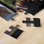 Tien Foto Collage Beste vrienden Forever Legpuzzel (Zijkant)