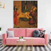 Tien geboden, 1516 canvas afdruk (Insitu (Woonkamer))