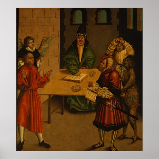 Tien geboden, 1516 poster (Voorkant)