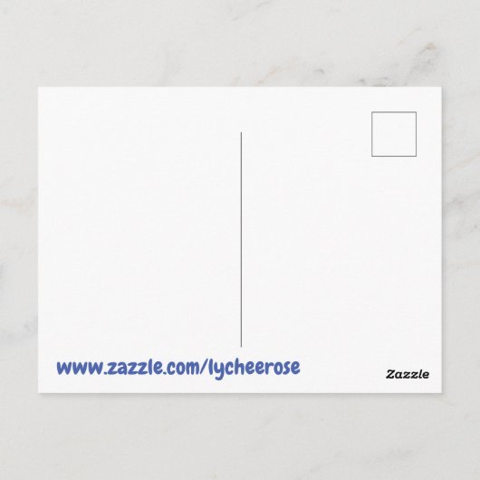 Tien geboden briefkaart (Achterkant)