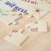 Tien Geboden Calligrafie 1889 Legpuzzel (Zijkant)