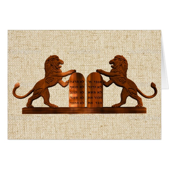 Tien Geboden en Lions (Voorkant Horizontaal)