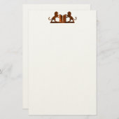 Tien Geboden en Lions Briefpapier (Voorkant / Achterkant)