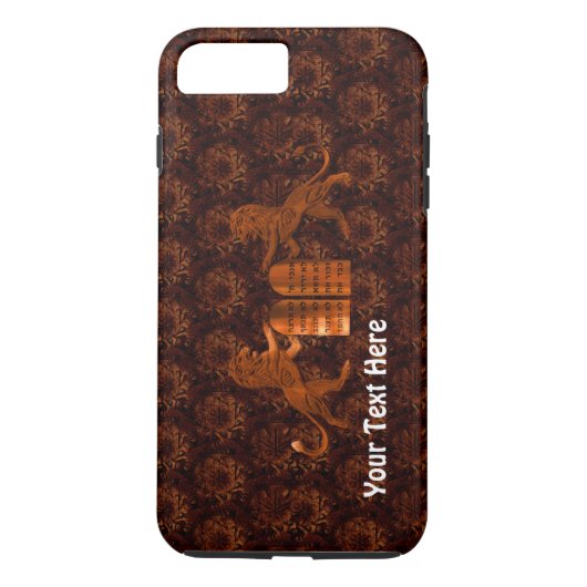 Tien Geboden en Lions Case-Mate iPhone Case (Achterkant)