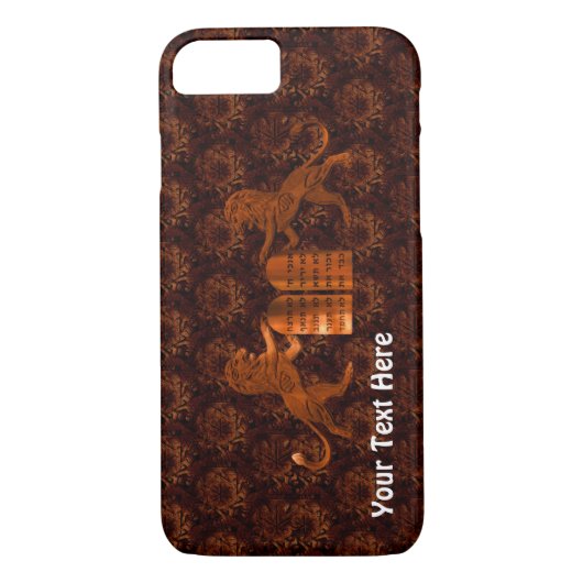 Tien Geboden en Lions Case-Mate iPhone Case (Achterkant)
