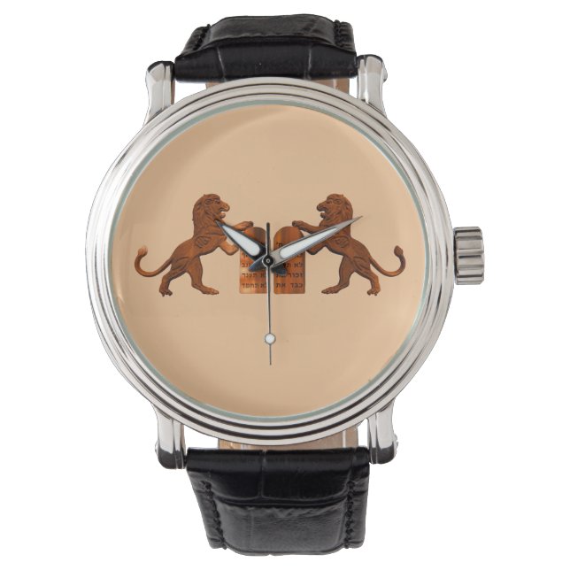 Tien Geboden en Lions Horloge (Voorkant)