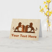 Tien Geboden en Lions Kaart (Gele Bloem)