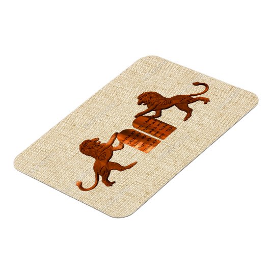 Tien Geboden en Lions Magneet (Linkerzijde)