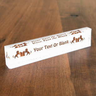 Tien Geboden en Lions Naambordje