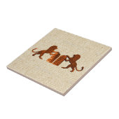 Tien Geboden en Lions Tegeltje (Zijkant)