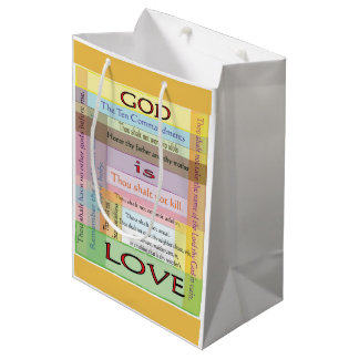 Tien Geboden Gift Bags Medium Cadeauzakje