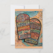 Tien Geboden Kaart (Voorkant)