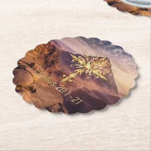 Tien geboden kartonnen onderzetters