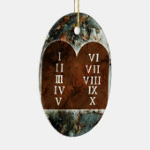 Tien geboden keramisch ornament (Rechts)