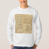 Tien Geboden Mannen Sport-Tek Concurrent L-Slee T-shirt (Voorkant)