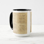 Tien Geboden Mok Rechts- en Linkerzijde Afbeelding (Voorkant links)