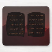 Tien geboden muismat (Voorkant)