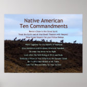 Tien geboden poster (Voorkant)