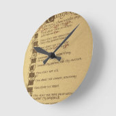 tien geboden ronde klok (Hoek)