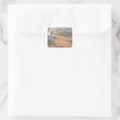 Tien geboden ronde sticker (Tas)