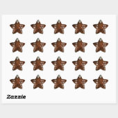 Tien geboden ster sticker (Vel)