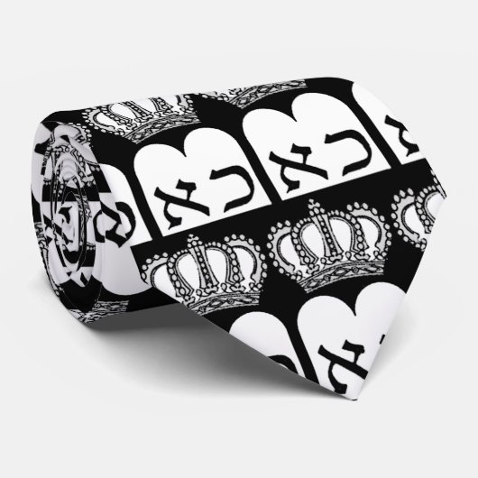 Tien geboden stropdas (Opgerold)