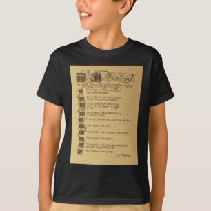 tien geboden t-shirt
