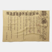 tien geboden theedoek (Horizontaal)