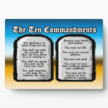 Tien geboden van de Heilige Bijbel, Gods wet