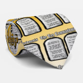 Tien geboden van de Heilige Bijbel, Gods wet Stropdas (Opgerold)