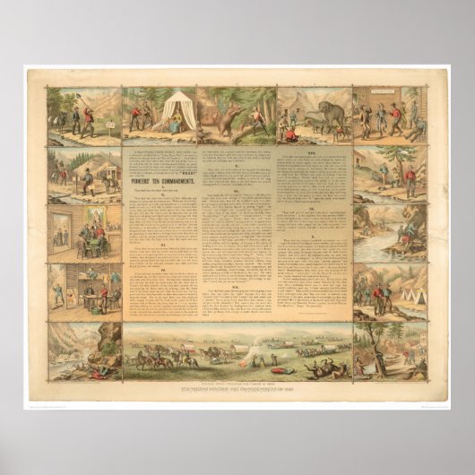 Tien geboden van de mijner (1081A) Poster (Voorkant)