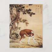 Tien gewaardeerde honden - De Golden-Winged Hound  Briefkaart (Voorkant)