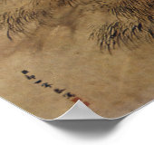 Tien gewaardeerde honden - Mukongque (Chinese wind Poster (Hoek)