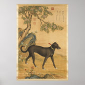 Tien gewaardeerde honden - Xuezhualu (Chinese wind Poster (Voorkant)