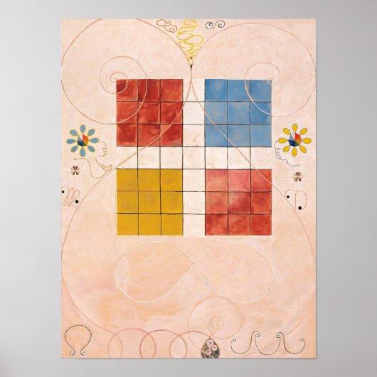 Tien Grootste, nr. 10, Oude Leeftijd | Hilma af Kl Poster (Voorkant)