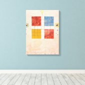 Tien grootste, nr. 10, ouderdom | Hilma af Klint | Canvas Afdruk (Insitu (Houten vloer))