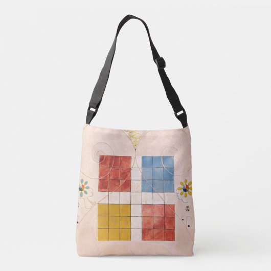 Tien grootste, nr. 10, ouderdom | Hilma af Klint | Crossbody Tas (Achterkant)