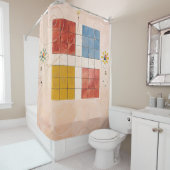 Tien grootste, nr. 10, ouderdom | Hilma af Klint | Douchegordijn (In situ)