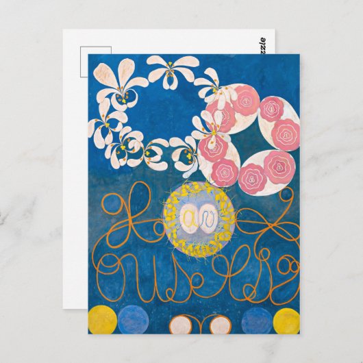 Tien grootste, nr. 1, Kindertijd | Hilma af Klint Briefkaart (Voorkant / Achterkant)