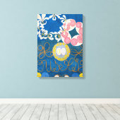 Tien grootste, nr. 1, Kindertijd | Hilma af Klint  Canvas Afdruk (Insitu (Houten vloer))
