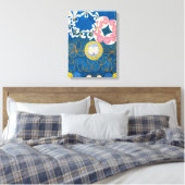Tien grootste, nr. 1, Kindertijd | Hilma af Klint  Canvas Afdruk (Insitu (Slaapkamer))