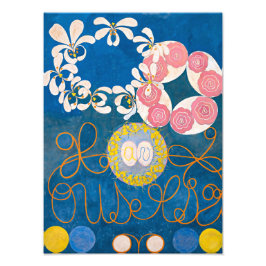 Tien grootste, nr. 1, Kindertijd | Hilma af Klint Foto Afdruk