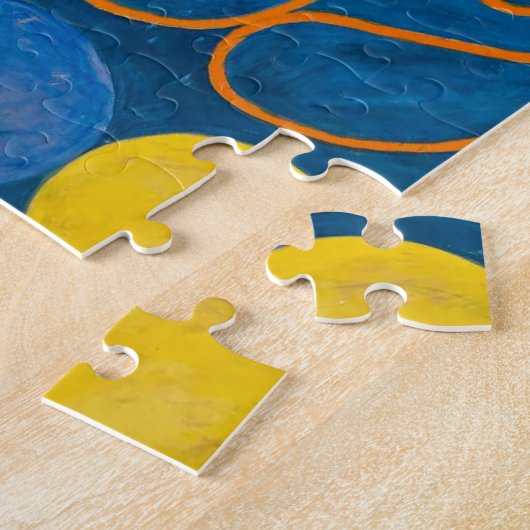 Tien grootste, nr. 1, Kindertijd | Hilma af Klint  Legpuzzel (Zijkant)