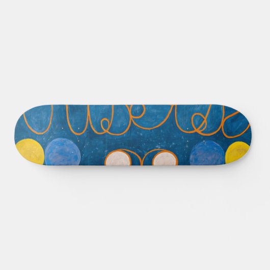Tien grootste, nr. 1, Kindertijd | Hilma af Klint Persoonlijk Skateboard (Horizontaal)
