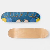 Tien grootste, nr. 1, Kindertijd | Hilma af Klint Persoonlijk Skateboard (Horizontaal)