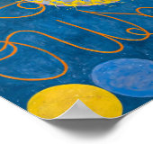 Tien grootste, nr. 1, Kindertijd | Hilma af Klint  Poster (Hoek)