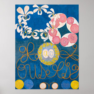 Tien Grootste, nr. 1, Kindertijd Hilma af Klint Poster