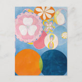 Tien grootste, nr. 2, kindertijd | Hilma af Klint Briefkaart (Voorkant)