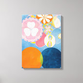 Tien grootste, nr. 2, kindertijd | Hilma af Klint Canvas Afdruk (Voorkant)