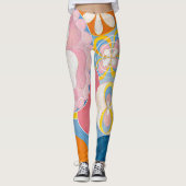 Tien grootste, nr. 2, kindertijd | Hilma af Klint  Leggings (Voorkant)